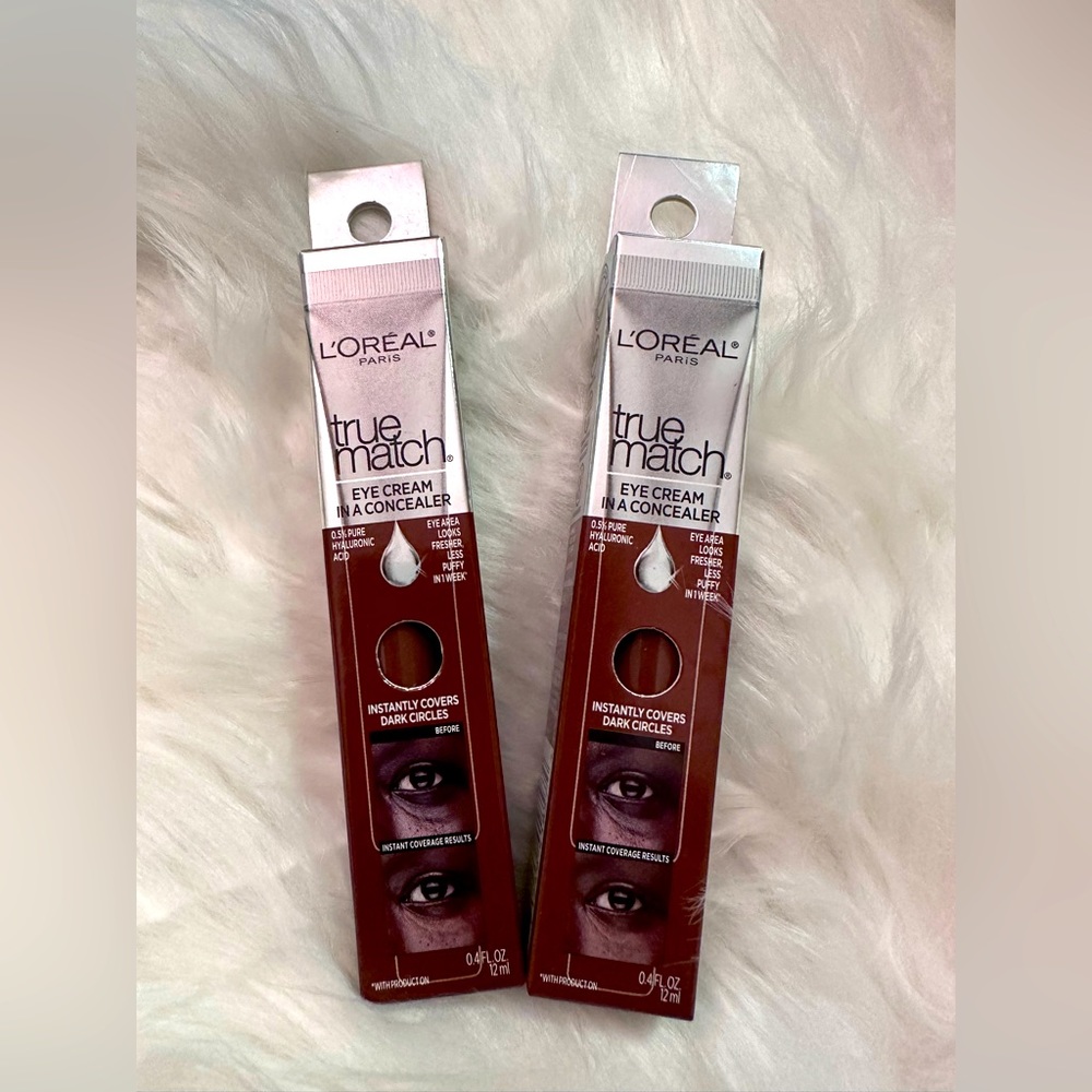 L’ORÉAL PARIS true match eye cream in a concealer c9-10 deep profound (2X1)